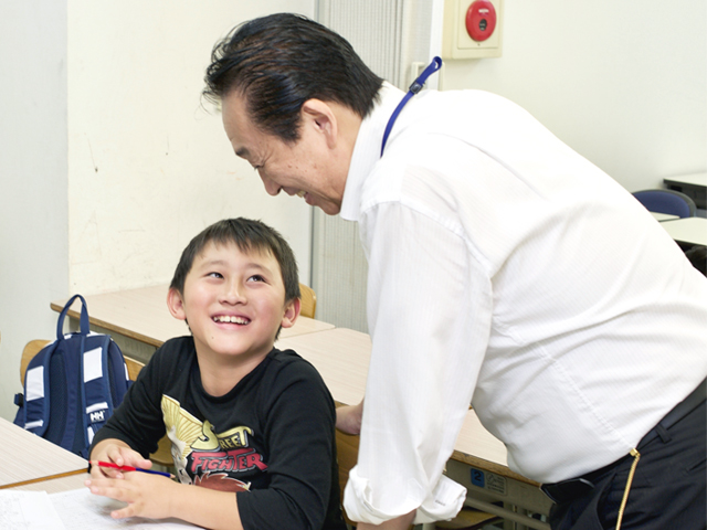 金町教室での学院長授業風景