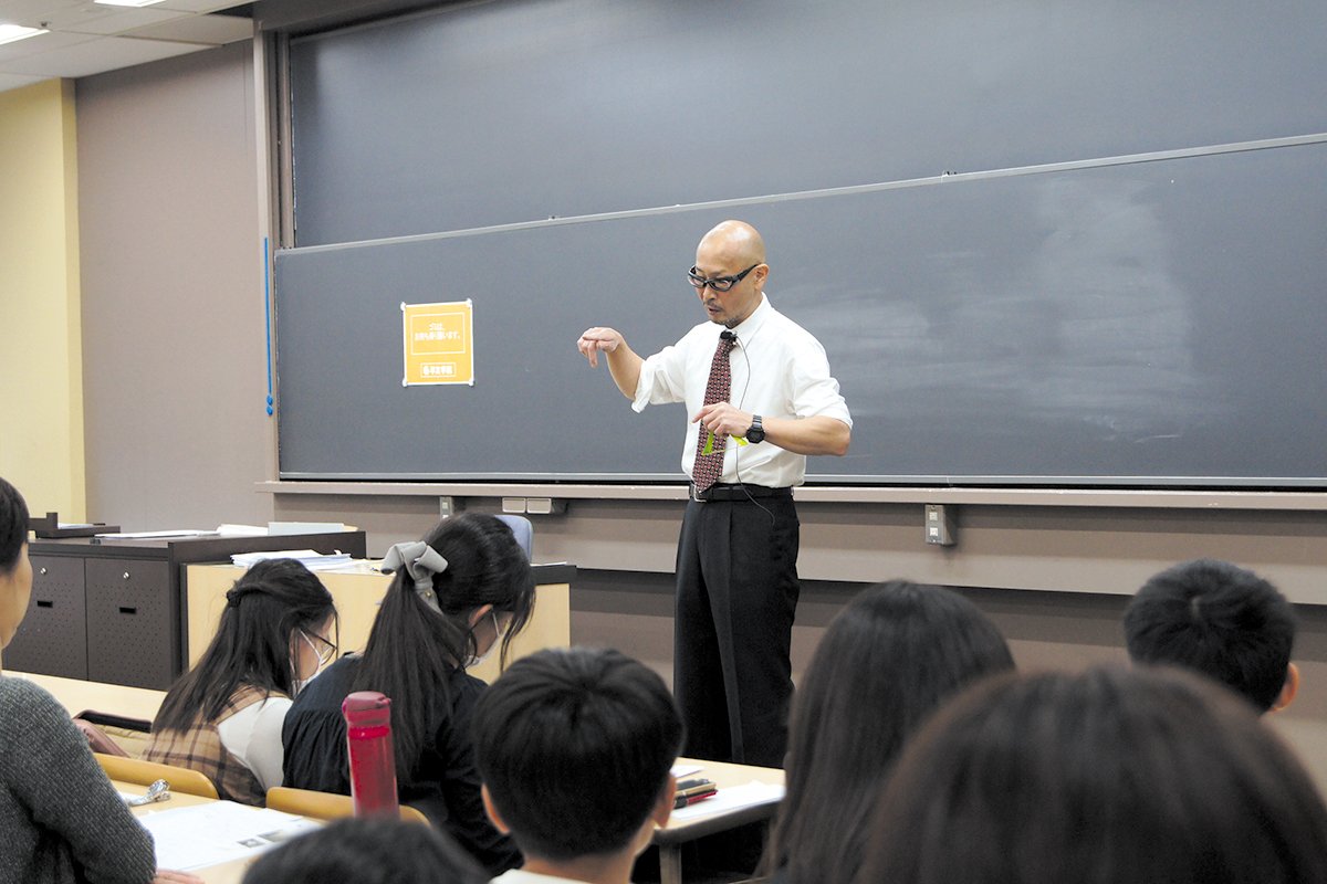 中学入試報告会写真