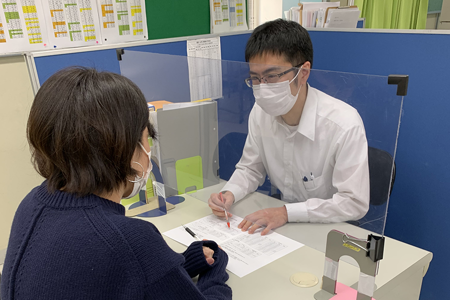 ご家庭との連携体制写真